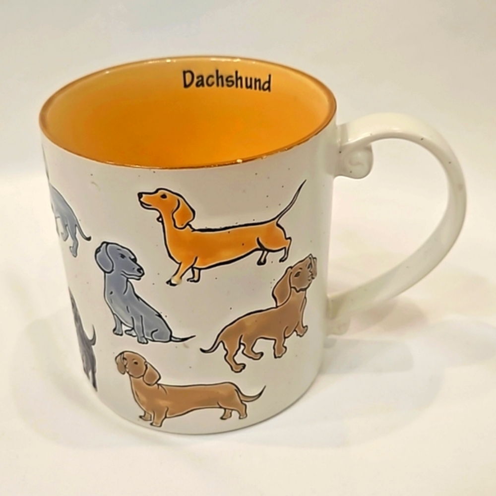 Spectrum Designz Dachshund 21 oz Debossed Coffee Mug